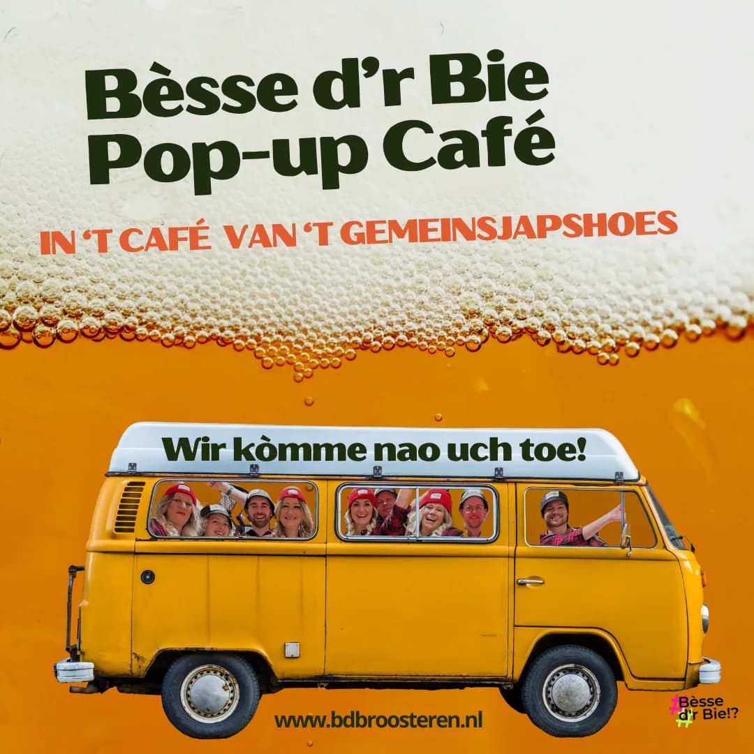 Poster Pop-Up Café 25 oktober