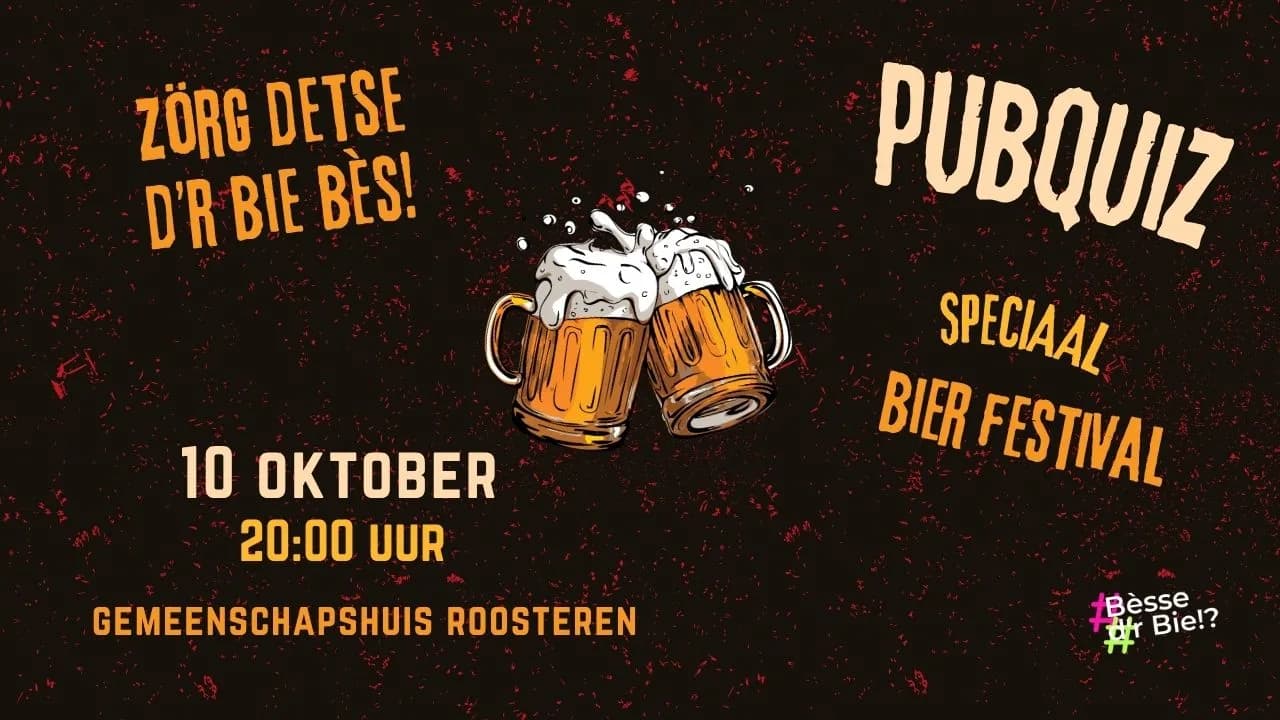Banner Pubquiz 14 en 15 november
